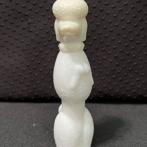 $5 Clearance!!!  Vintage Avon White Poodle Perfume Bottle